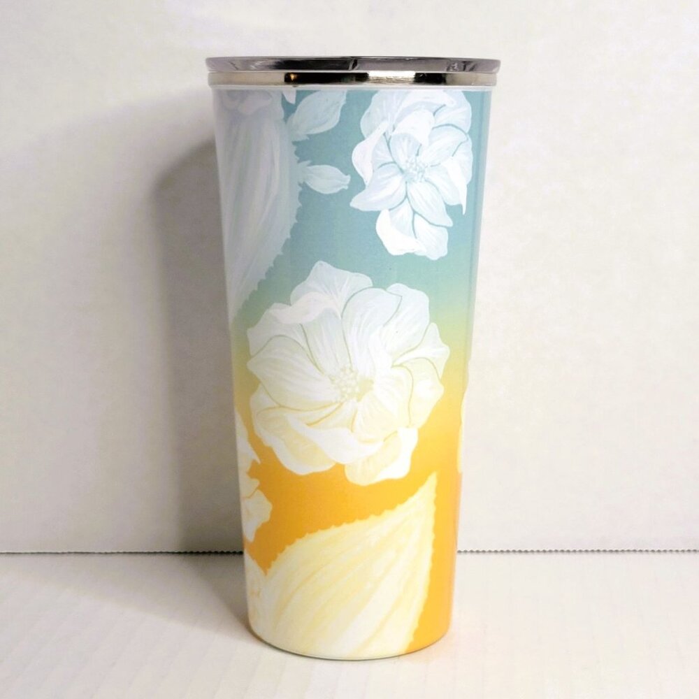 Starbucks Stainless Steel Tumbler With Lid 2019 Mercury Cactus Sun Print 16 oz - Picture 5 of 10